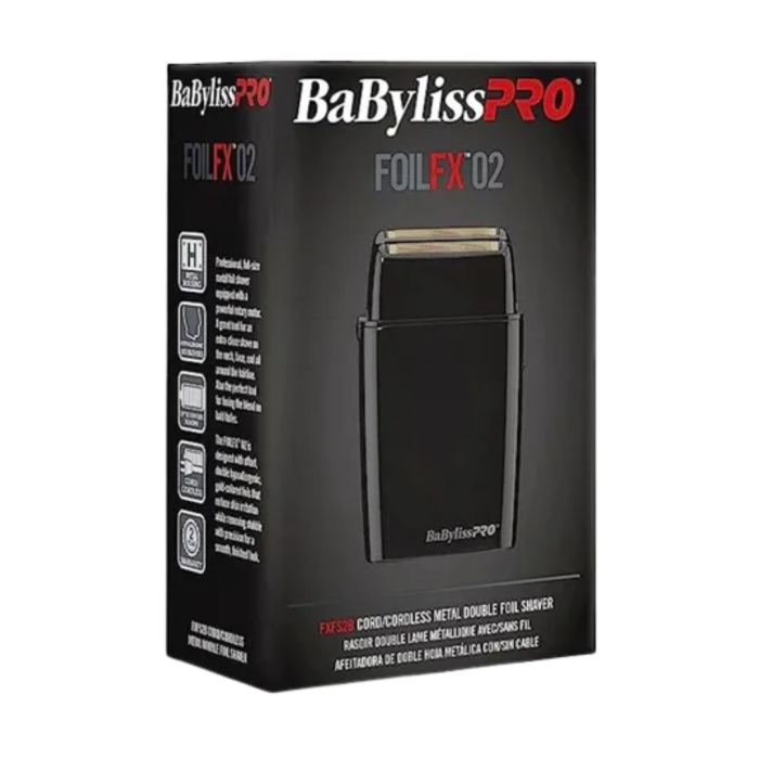 SHAVER BABYLISS FX2 BLACK