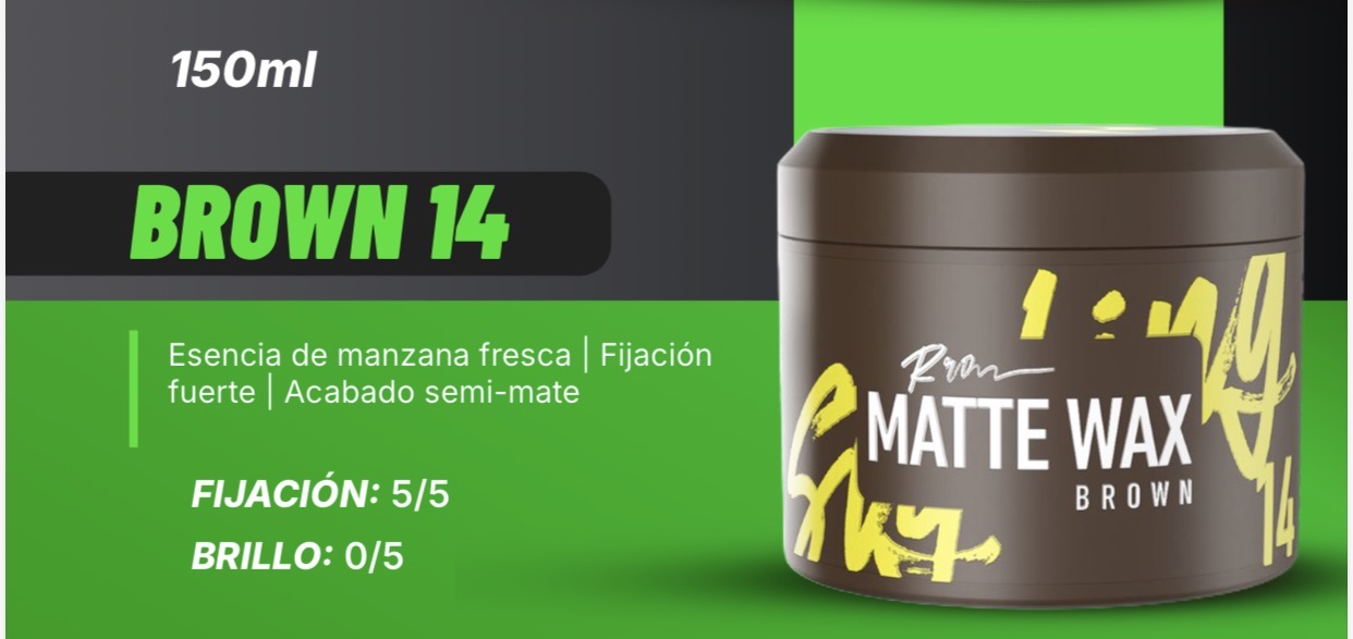 Cera Matte Brown 14 Roqvel 150 Ml