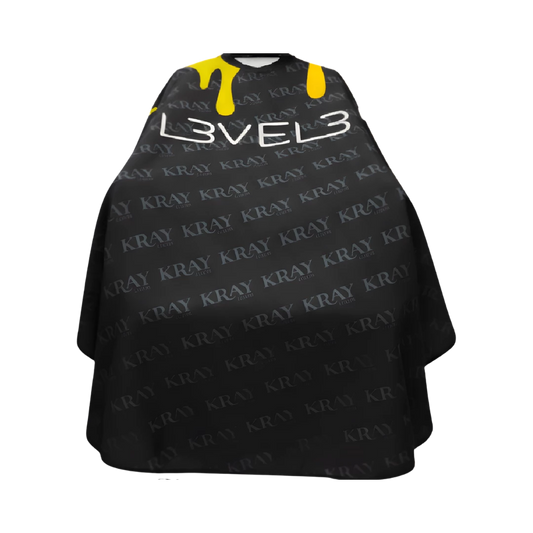 CAPA LEVEL3 CUELLO SILICONA NEGRA BORDE COLORES