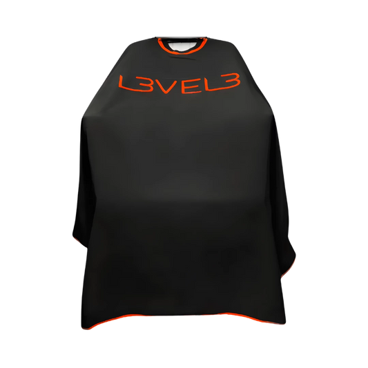 CAPA LEVEL3 CUELLO SILICONA NEGRA BORDE ROJO