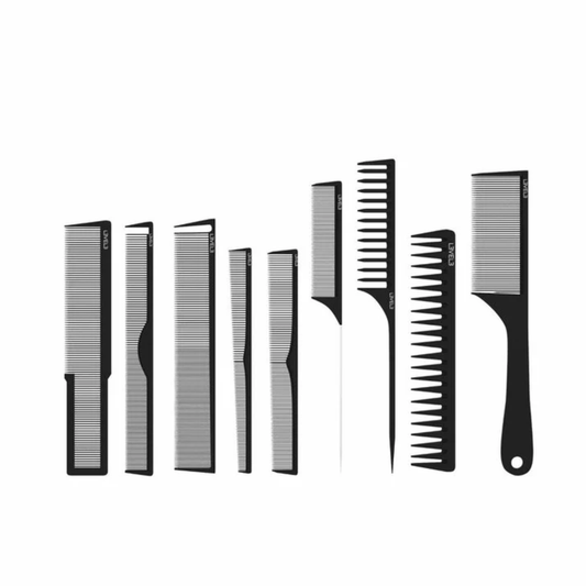 SET PEINETAS LEVEL3 CARBON 9 UDS.